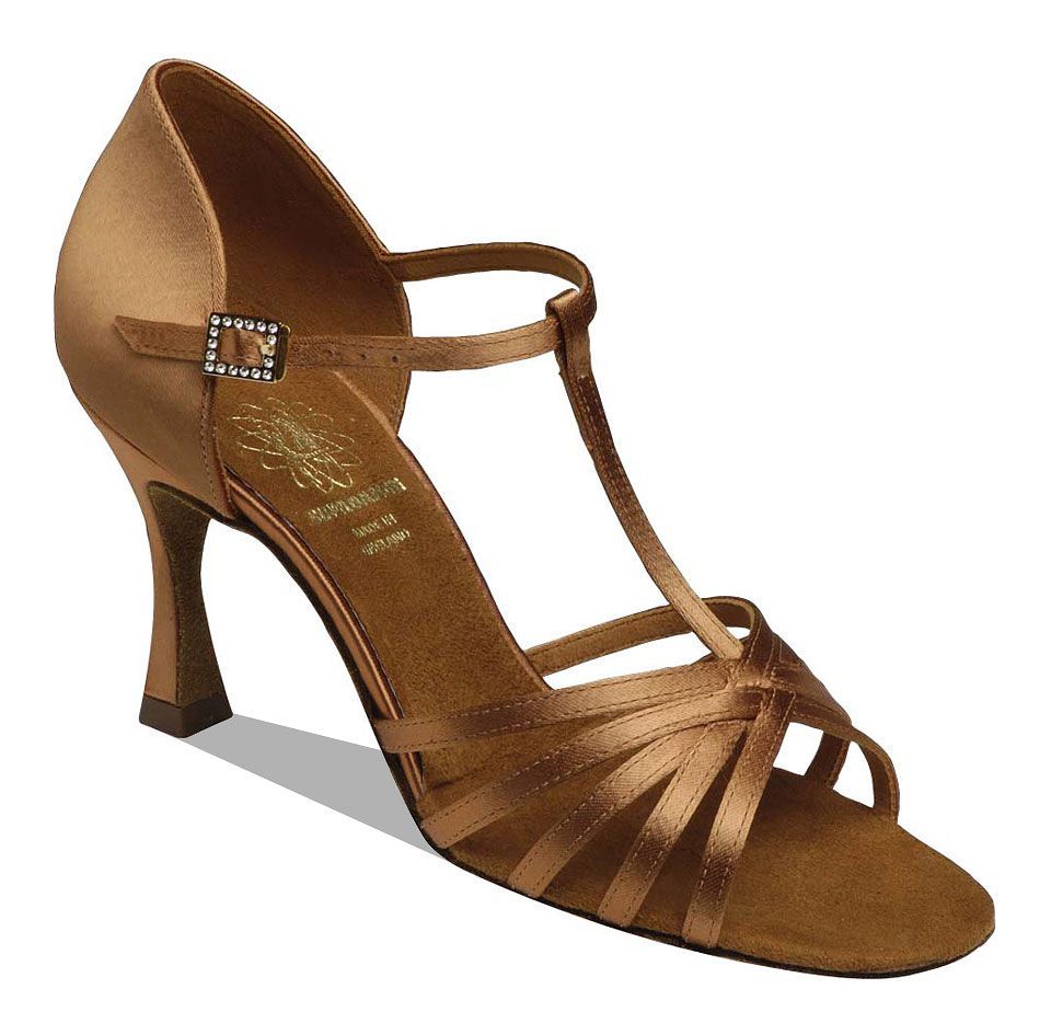 Style 1401 Dark Tan Satin