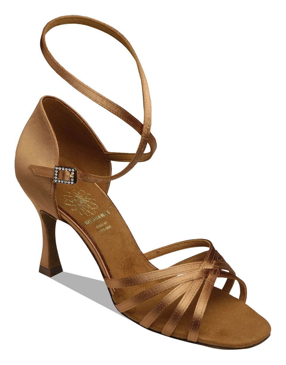 Style 1403 Dark Tan Satin