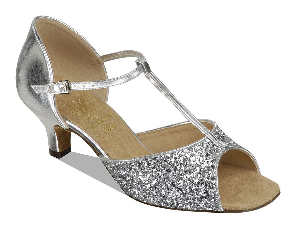 Style 1529 Wide - Silver Sparkle